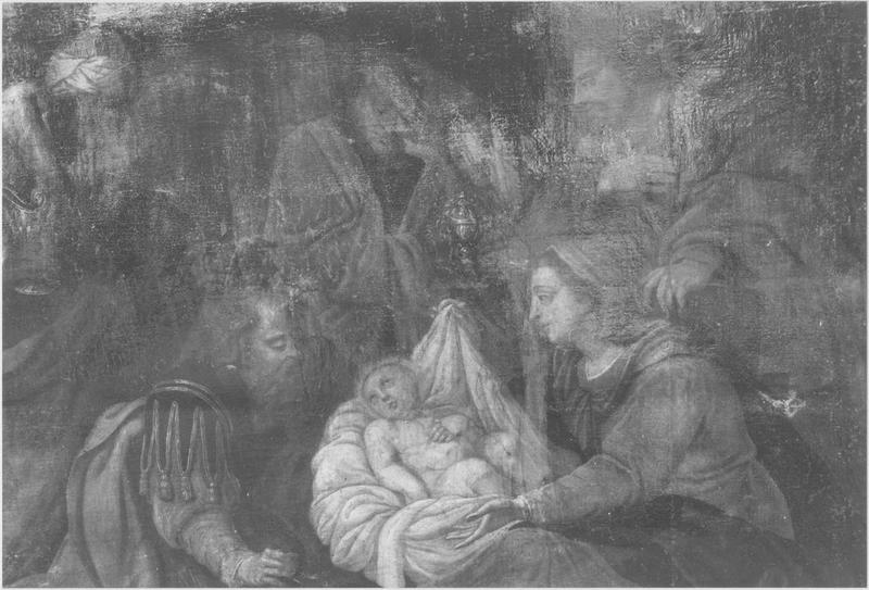 tableau : l'Adoration des Mages, détail - © Ministère de la Culture (France), Médiathèque du patrimoine et de la photographie, diffusion RMN-GP