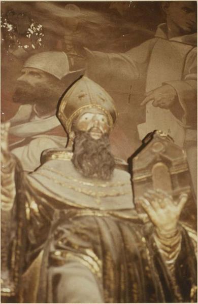 Statue : saint Augustin