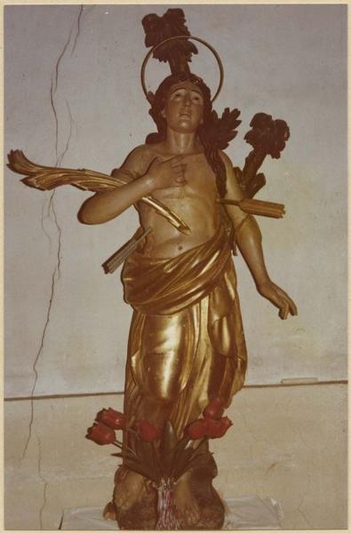 statue : saint Sébastien, vue générale - © Ministère de la Culture (France), Médiathèque du patrimoine et de la photographie, diffusion RMN-GP