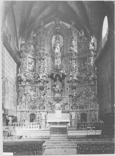 retable du maître-autel : le Triomphe de saint Pierre, vue générale