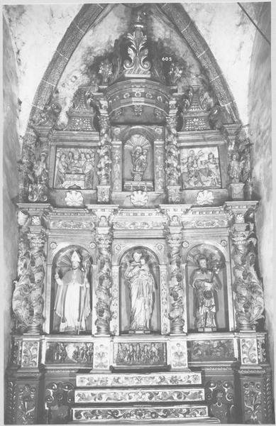 retable de saint Joseph ou de saint Eloi, gradins d'autel, statues, vue générale - © Ministère de la Culture (France), Médiathèque du patrimoine et de la photographie, diffusion RMN-GP