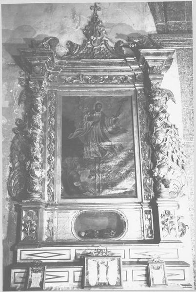 retable, tableau de saint François-Xavier, vue générale - © Ministère de la Culture (France), Médiathèque du patrimoine et de la photographie, diffusion RMN-GP
