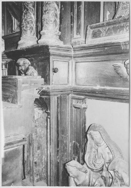 retable du maître-autel, détail