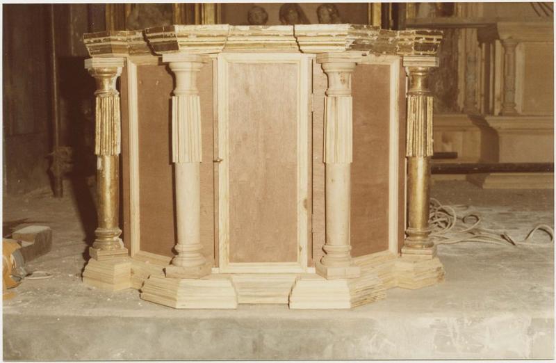 retable du maître-autel, vue générale du tabenacle