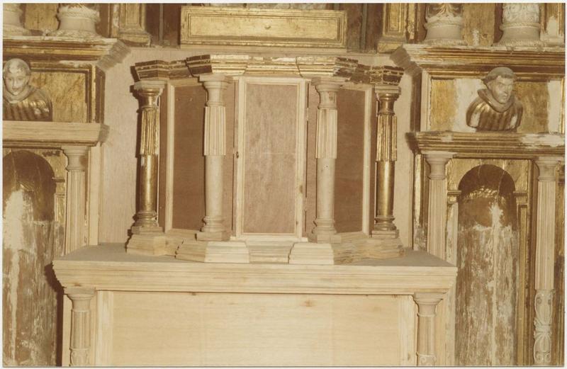 retable du maître-autel, vue générale du tabenacle