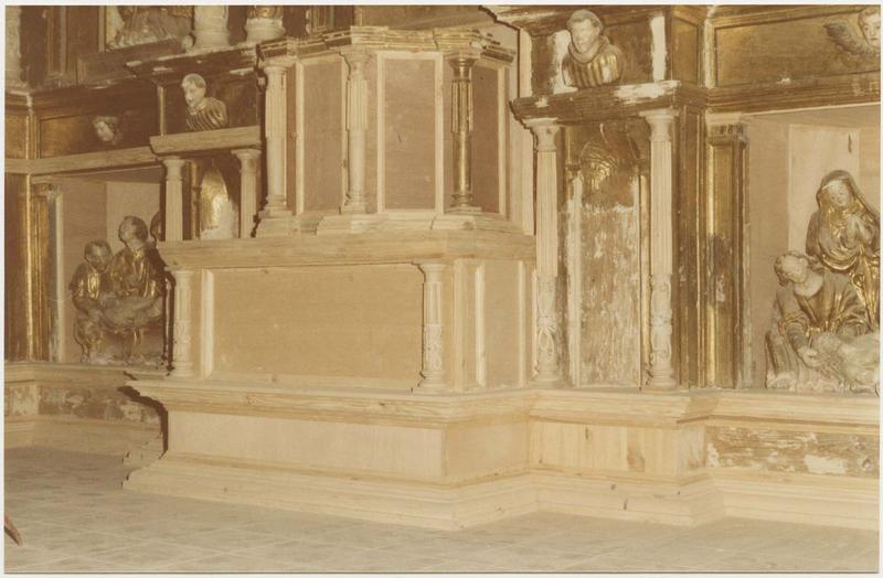 retable du maître-autel, vue générale du tabenacle