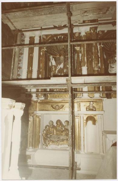 retable du maître-autel, détail