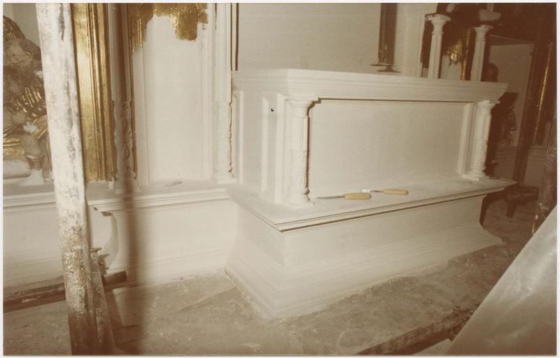 autel du retable du maître-autel, détail