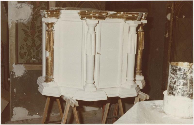 tabernacle du retable du maître-autel, vue générale