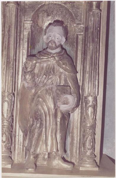 statue : Saint Jacques, vue générale