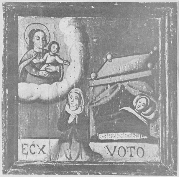 tableau, ex-voto : Guérison (une), vue générale