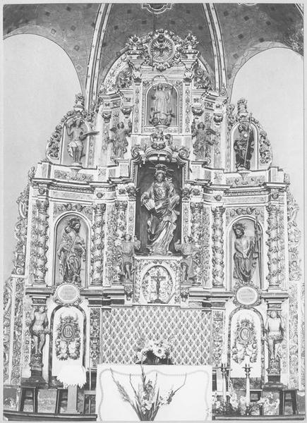 retable du maître-autel, vue générale