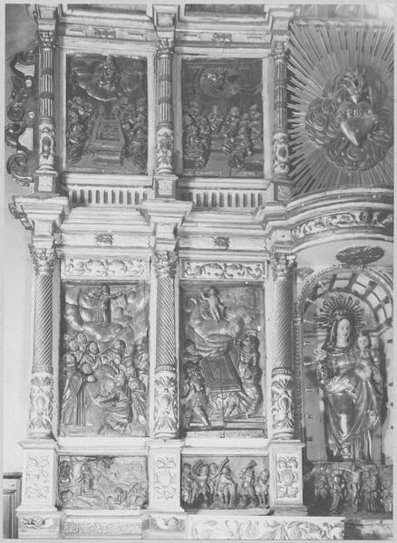 retable du Rosaire, vue partielle - © Ministère de la Culture (France), Médiathèque du patrimoine et de la photographie, diffusion RMN-GP