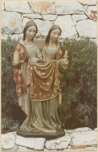 statue : saintes Puelles (les), vue générale - © Ministère de la Culture (France), Médiathèque du patrimoine et de la photographie, diffusion RMN-GP