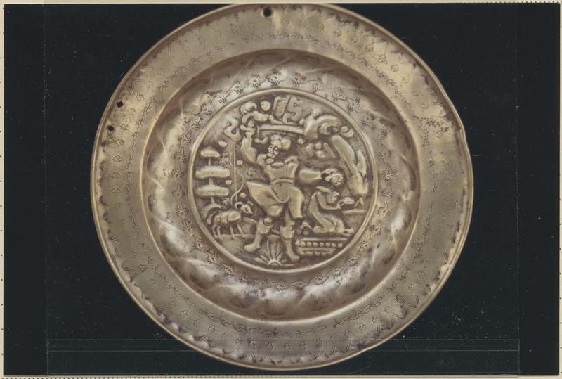 plat à quêter, vue générale