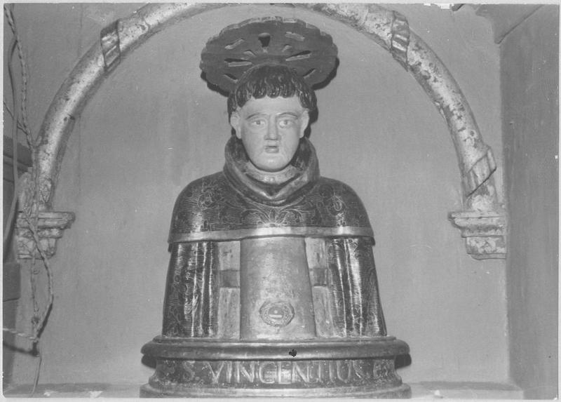 Buste-reliquaire : saint Vincent Ferrier, vue générale