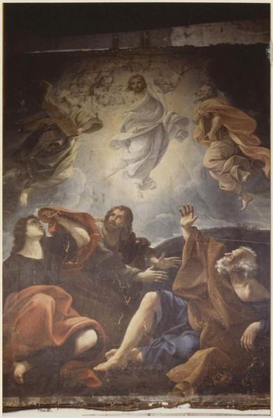 Tableau de la chapelle du saint sacrement : transfiguration (la), vue générale