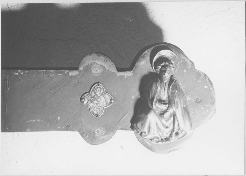 Croix de procession, détail