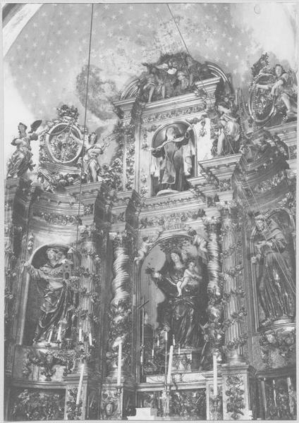 retable du Rosaire, vue partielle - © Ministère de la Culture (France), Médiathèque du patrimoine et de la photographie, diffusion RMN-GP