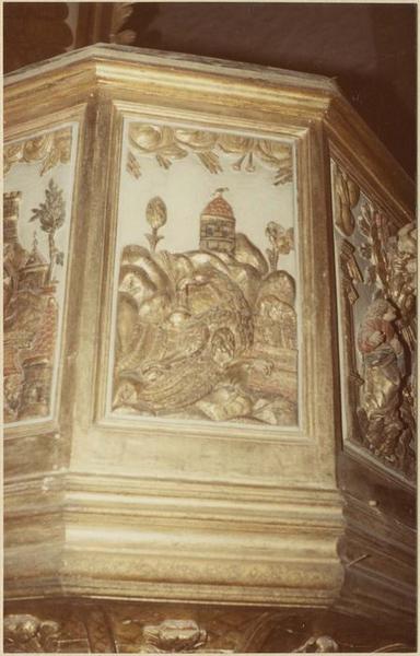 chaire à prêcher, détail - © Ministère de la Culture (France), Médiathèque du patrimoine et de la photographie, diffusion RMN-GP