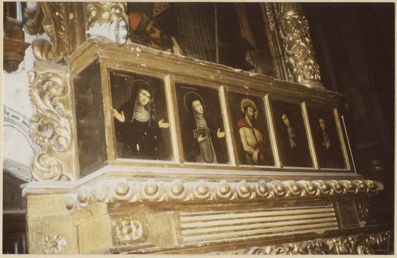 retable de saint Augustin, vue partielle - © Ministère de la Culture (France), Médiathèque du patrimoine et de la photographie, diffusion RMN-GP