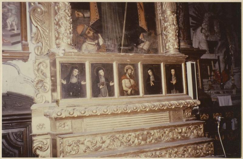 retable de saint Augustin, vue partielle - © Ministère de la Culture (France), Médiathèque du patrimoine et de la photographie, diffusion RMN-GP