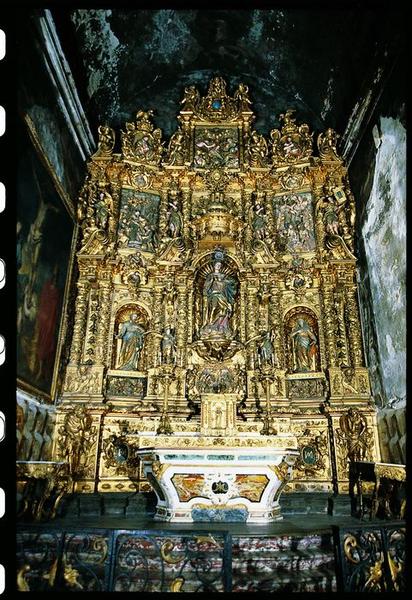 retable de la chapelle de l'Immaculée Conception