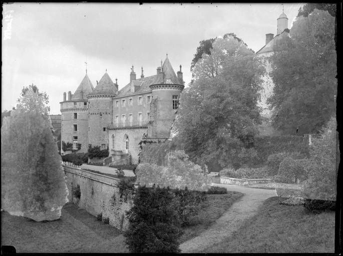 Façade sur parc, terrasse