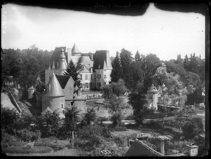 Vue d'ensemble dans le parc