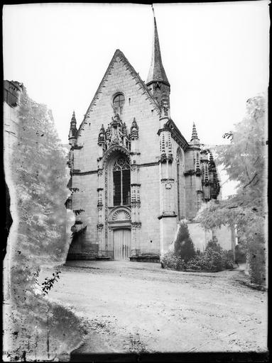 Chapelle : façade ouest