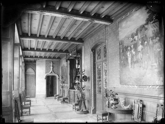 Intérieur : hall d'entrée