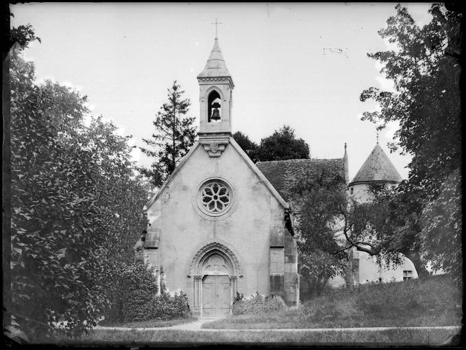 Chapelle : façade ouest