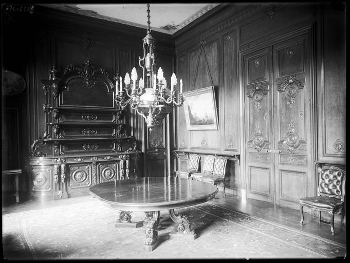 Intérieur : salle à manger