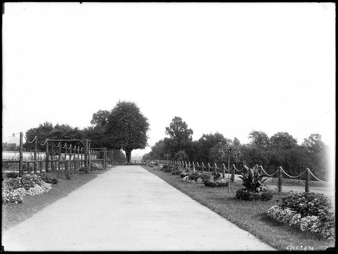 Allée d'honneur du parc