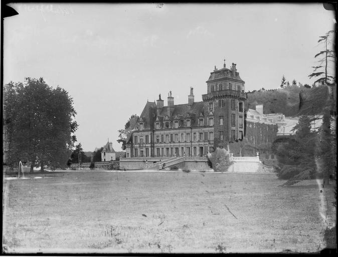 Façade sur parc