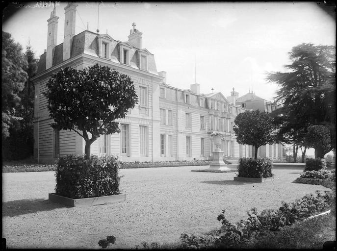 Façade sur parc