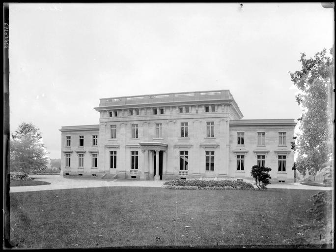 Façade sur parc