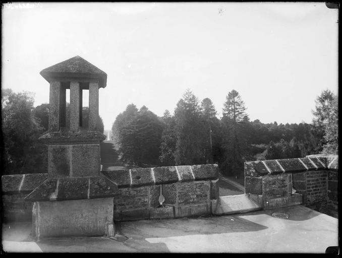 Sur la terrasse de la tour Renaissance