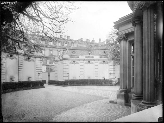 Façade sur cour d'honneur