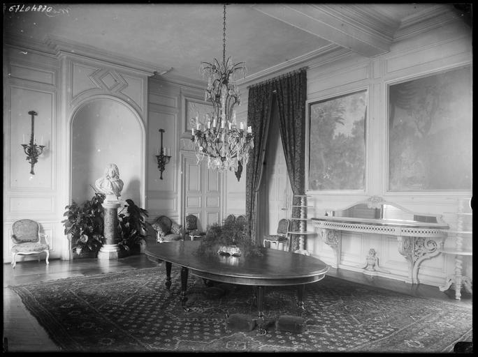 Intérieur : décoration de la salle à manger