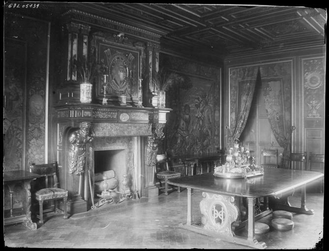 Intérieur : décoration de la salle à manger