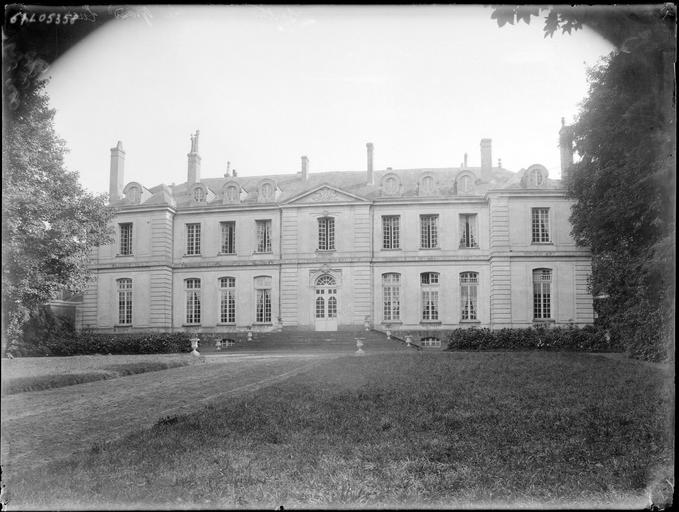 Façade sur parc