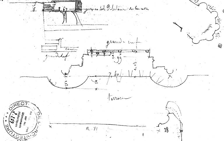 Plan de la nef