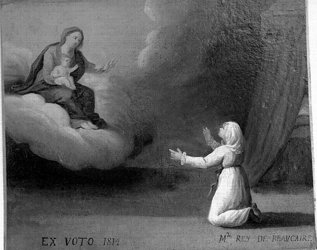 Peinture, ex-voto 32 : Madame Rey de Beaucaire