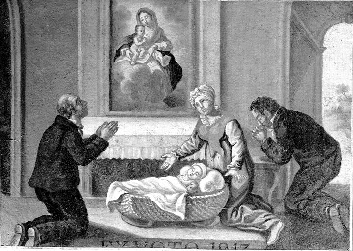 Peinture, ex-voto 36 : Guérison d'un enfant