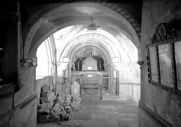 Chapelle nord de la crypte inférieure