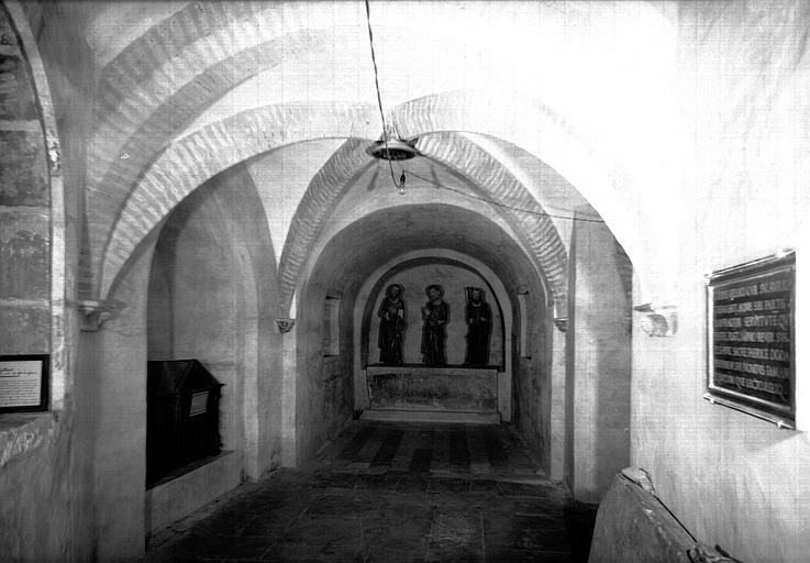 Chapelle nord de la crypte inférieure