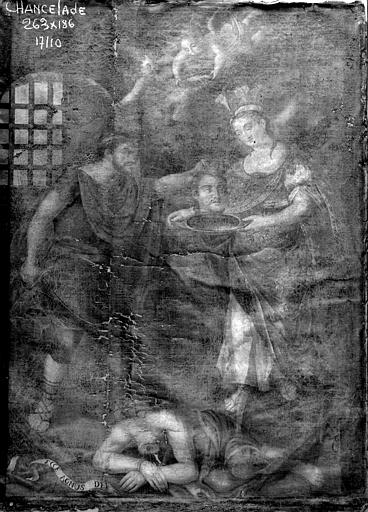 Décollation de saint Jean-Baptiste, peinture sur toile - © Ministère de la Culture (France), Médiathèque du patrimoine et de la photographie, diffusion RMN-GP