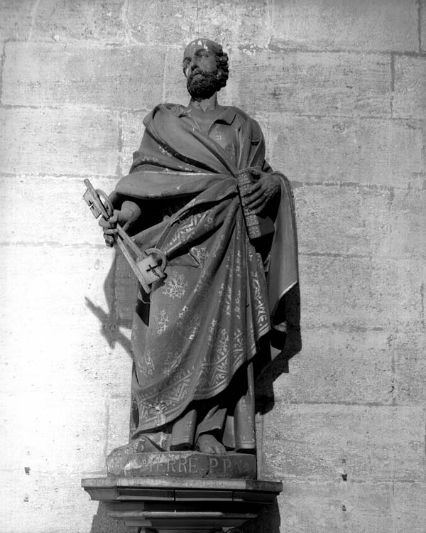 Statue de saint Pierre