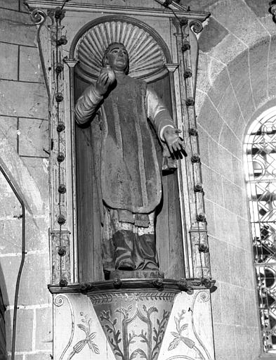 Statue : saint Juvat - © Ministère de la Culture (France), Médiathèque du patrimoine et de la photographie, diffusion RMN-GP